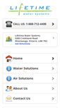 Mobile Screenshot of lifetimewatersystems.com